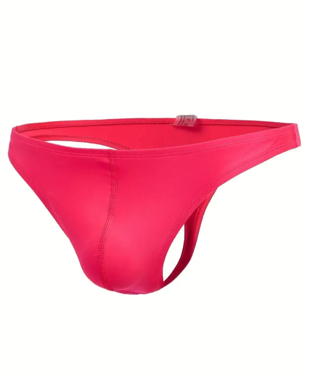 Herren Bade-String Pink