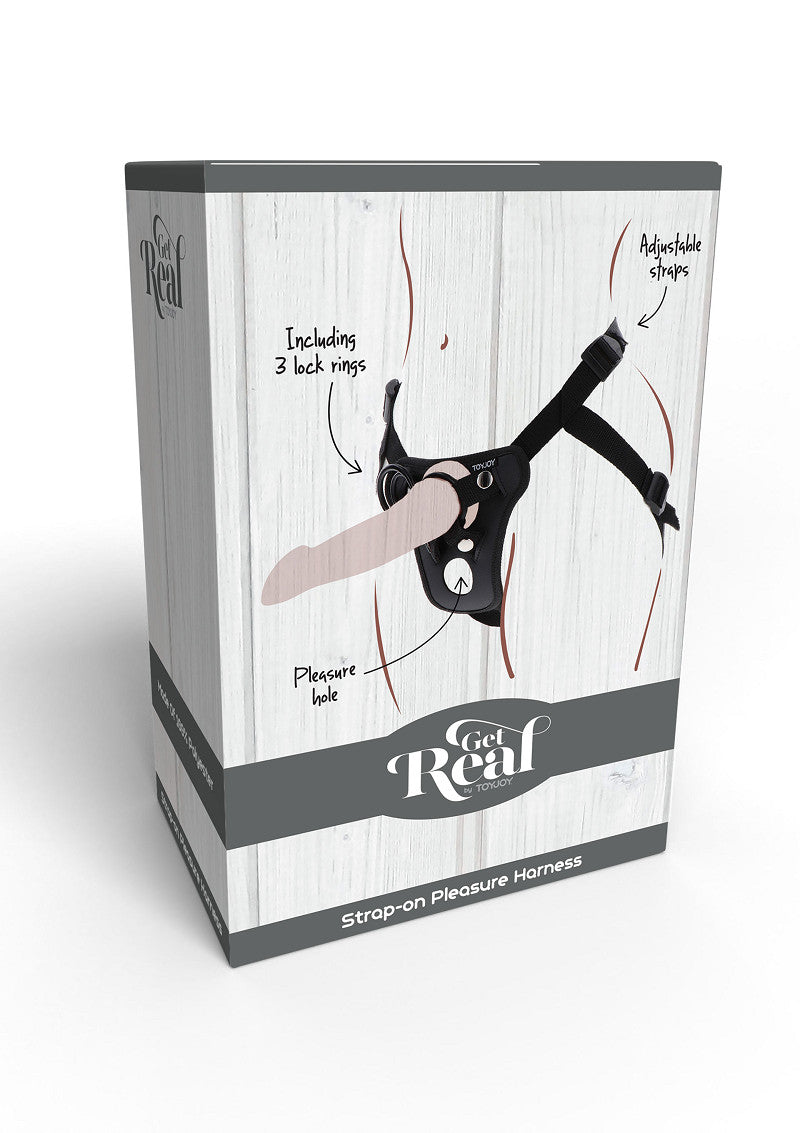 Get Real Strap-On Pleasure Hole Harness O/S