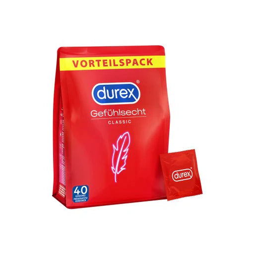 Durex Gefühlsecht Classic - 40 Kondome