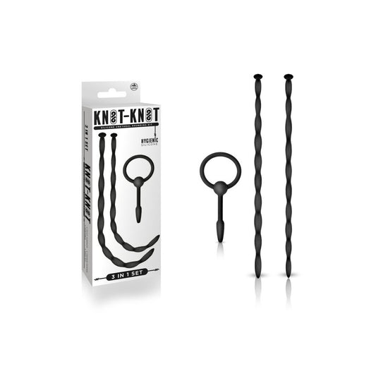 3 In 1 Silicone Urethral Sound Kit