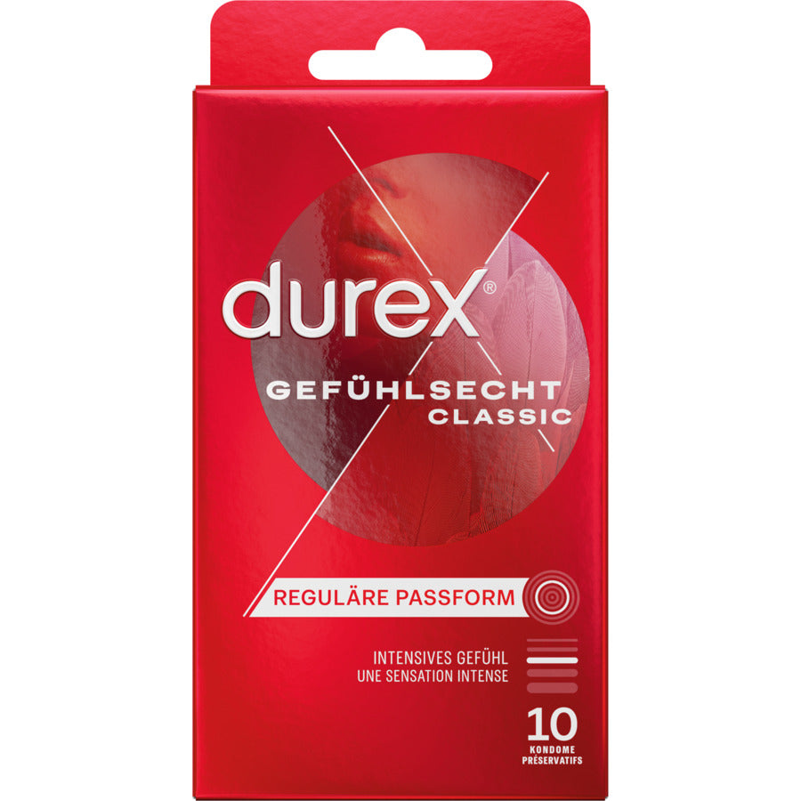 Durex Gefühlsecht Classic - 10 Kondome