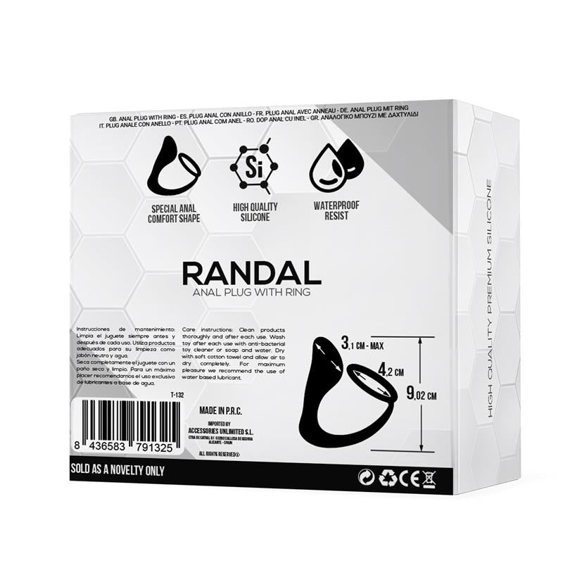 Randal - Anal Plug with Ring