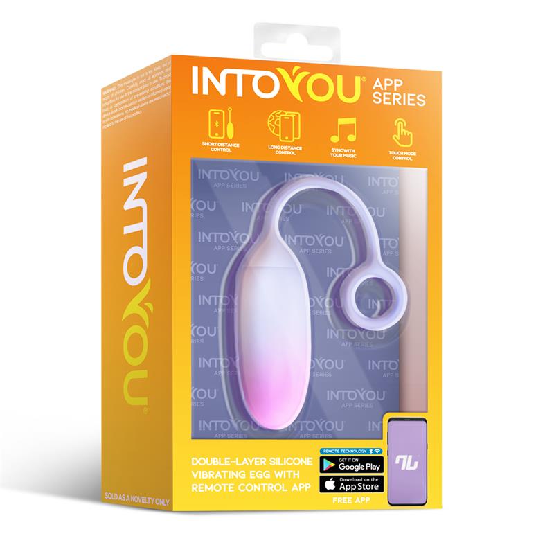 IntoYou - Double-Layer Vibro-Ei mit APP