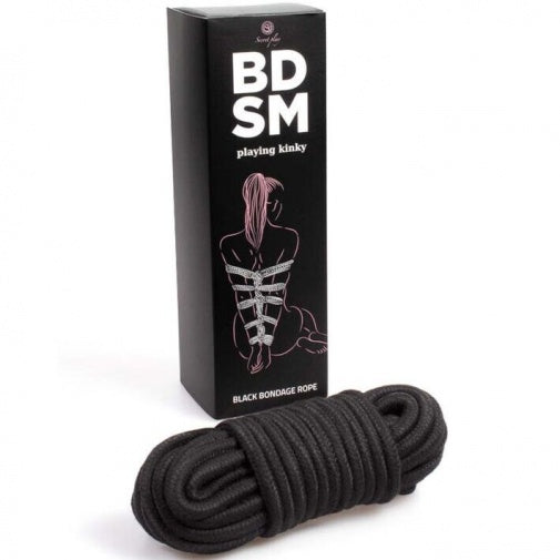 Bondage Seil 10m - Schwarz